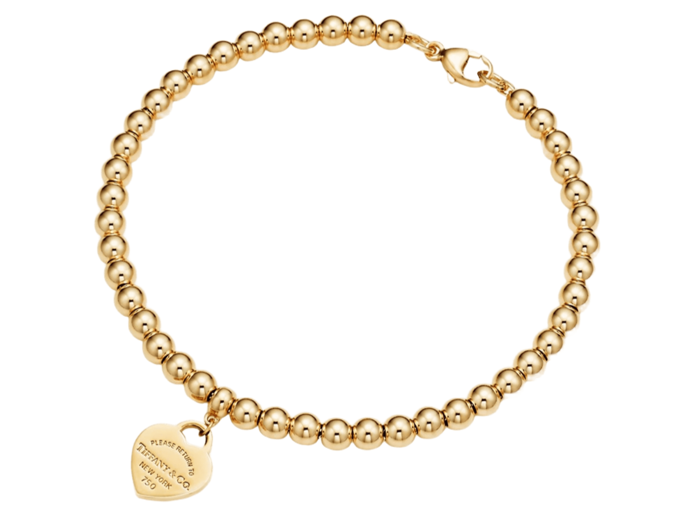 Bransoletka z kuleczek z zawieszką RETURN TO TIFFANY & Co.