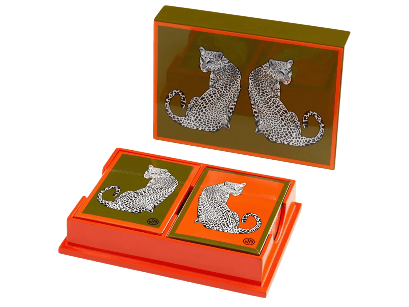 Komplet kart do gry Leopard Jonathan Adler
