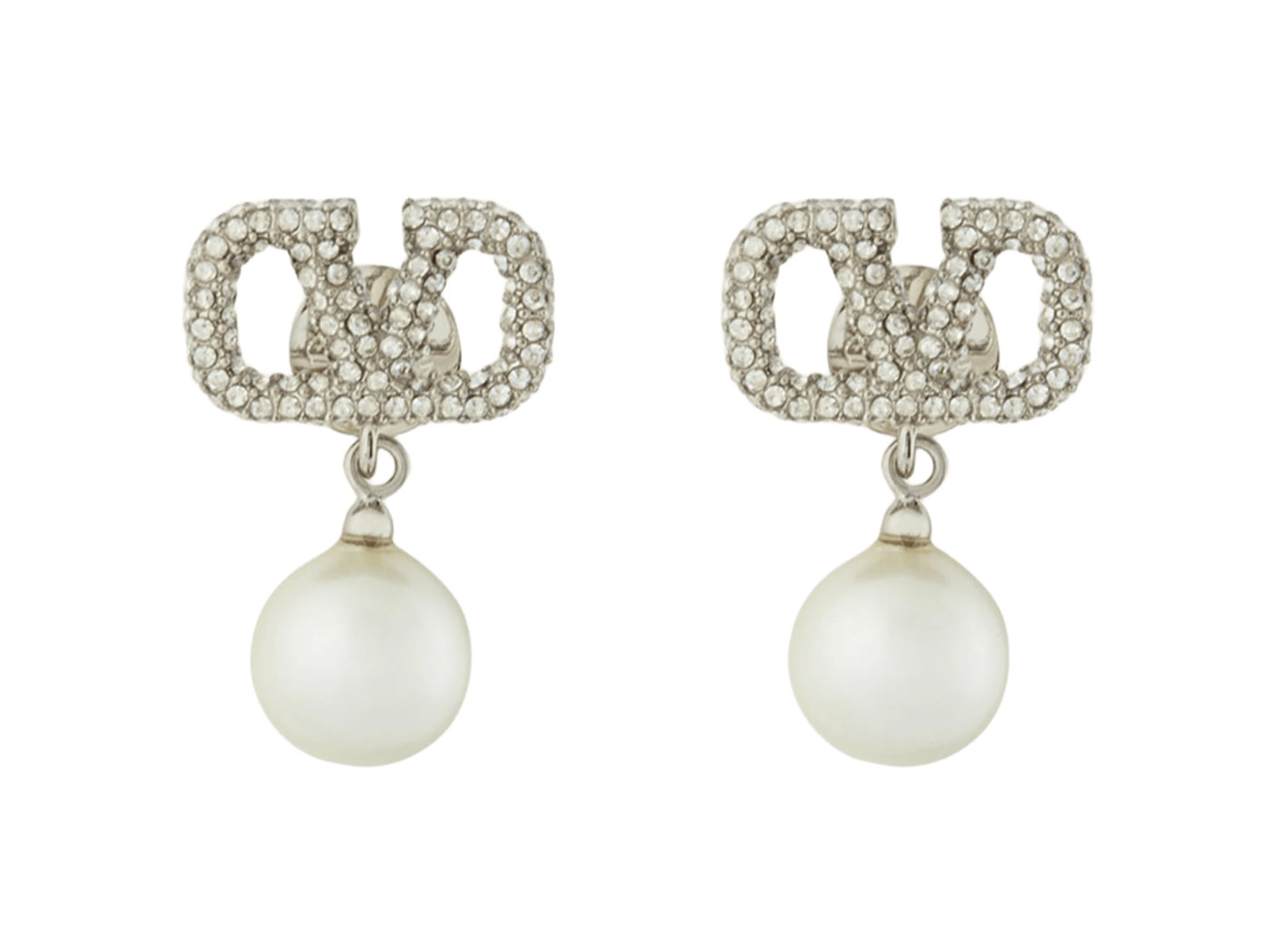 Wiszące kolczyki VLOGO SIGNATURE PEARL VALENTINO GARAVANI