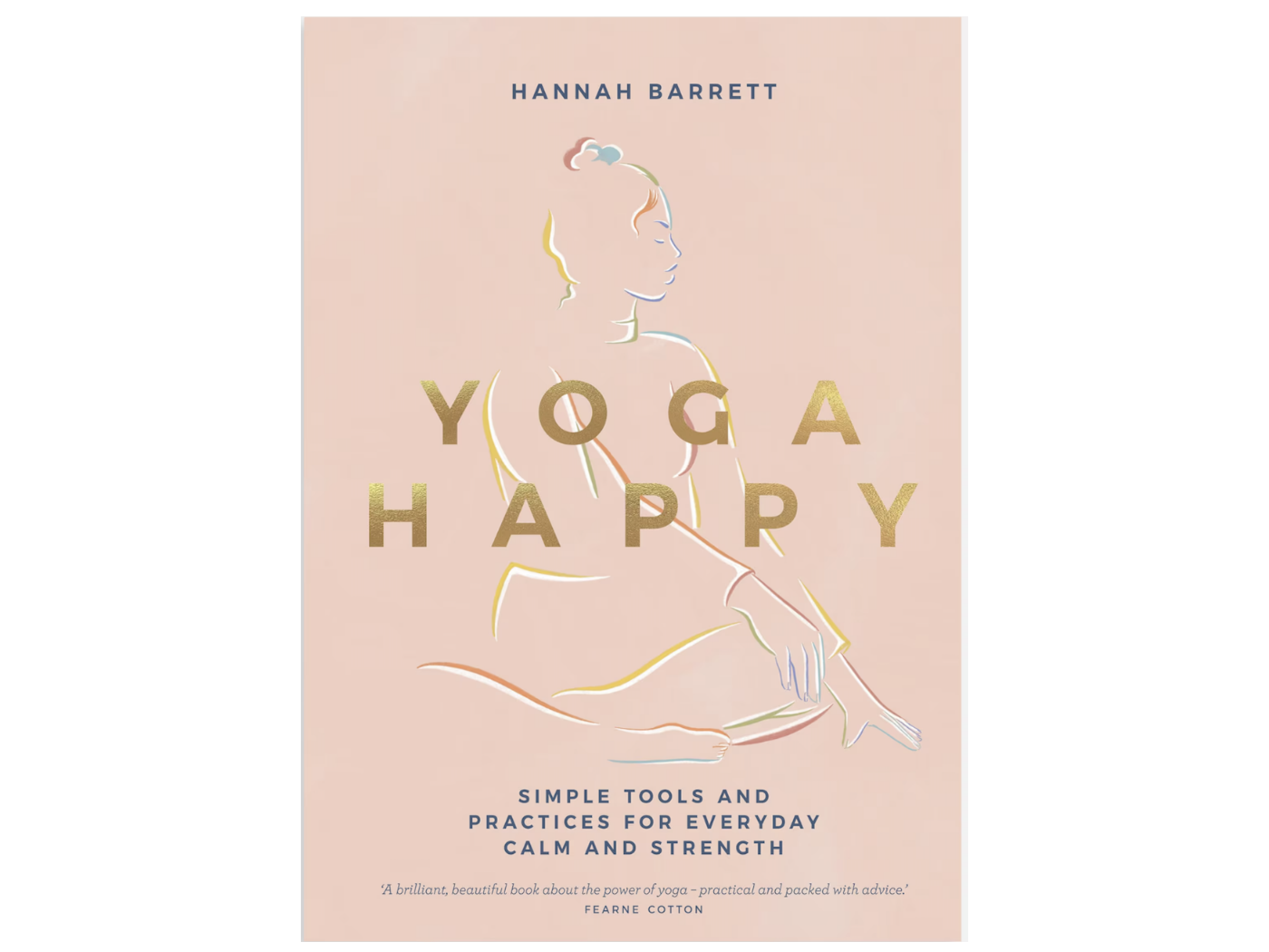 Książka ze zbiorem ćwiczeń jogi - Yoga Happy
