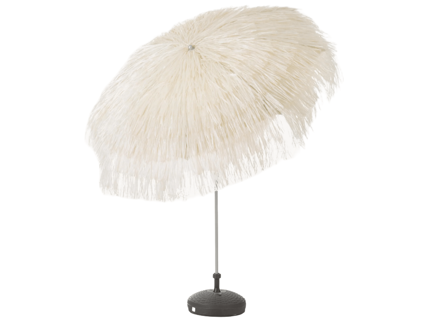 Parasol ogrodowy z frędzlami Hawaii, Ø 200 cm