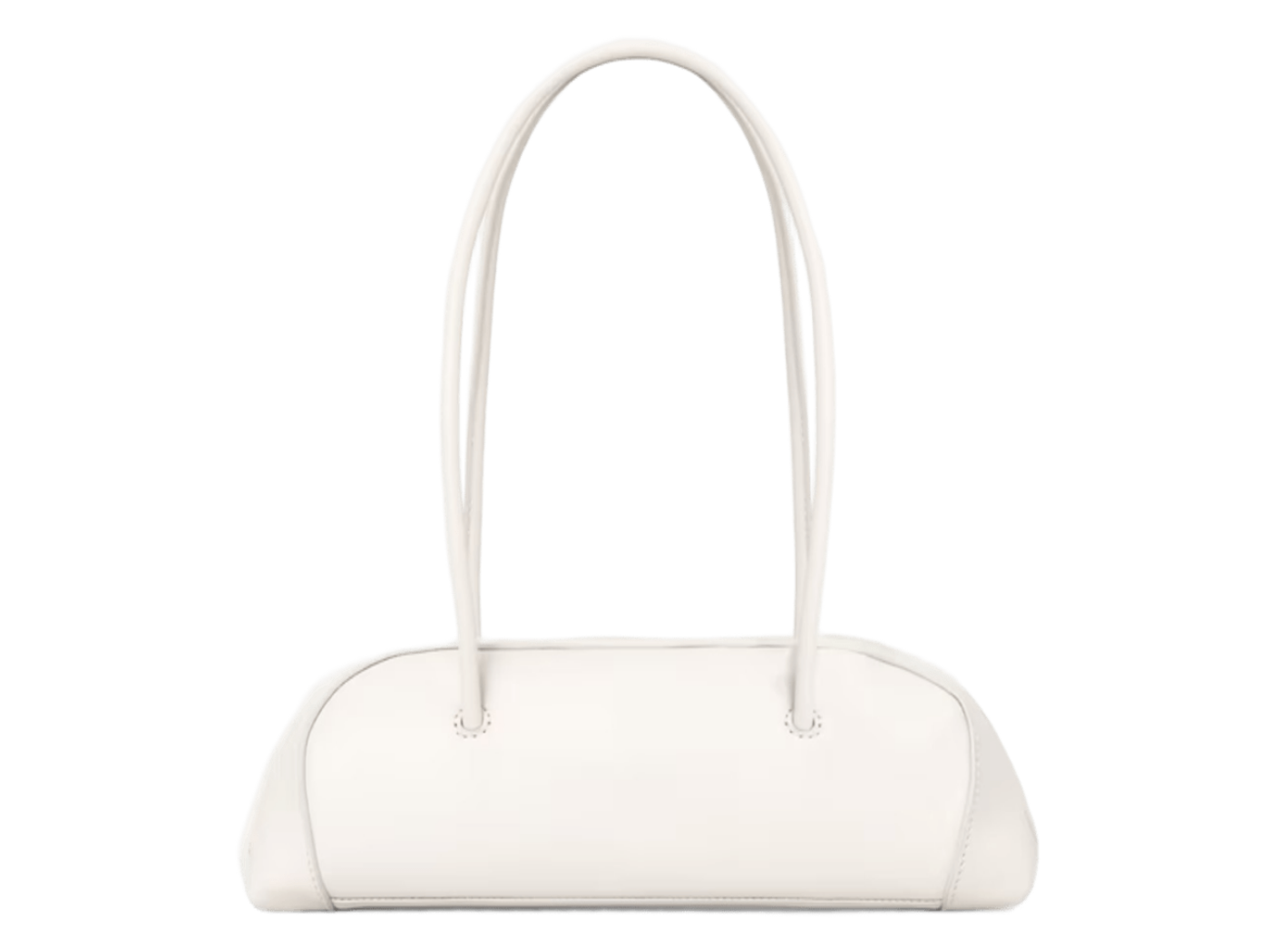 Torebka biala typu bowling bag COS