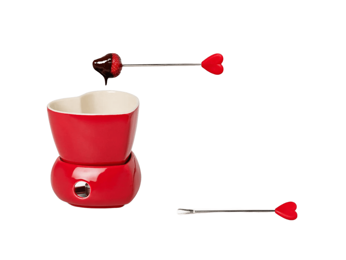 Zestaw do fondue z 2 widelcami